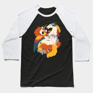 Four Horses of the Nostalgialypse Baseball T-Shirt